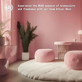 Muse Apothecary Room Ritual - Aromatic and Relaxing Room Mist, 8 oz, Infused with Natural Essential Oils - Great Valentine\'s Day Gift - Mandarin Ros + Pink Pomelo, 2 Pack