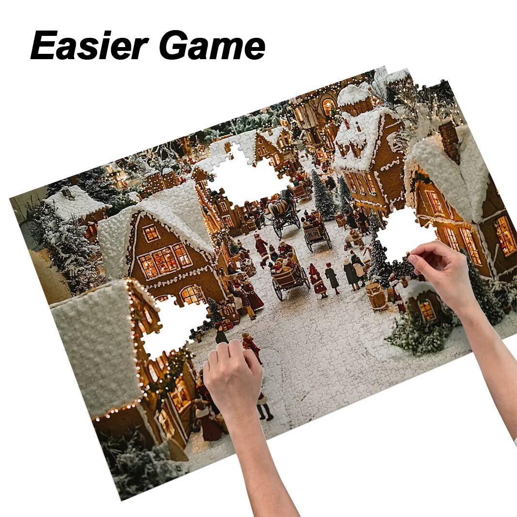 Puzzle dla dorosłych 1000, świąteczne puzzle dla dorosłych -4426
