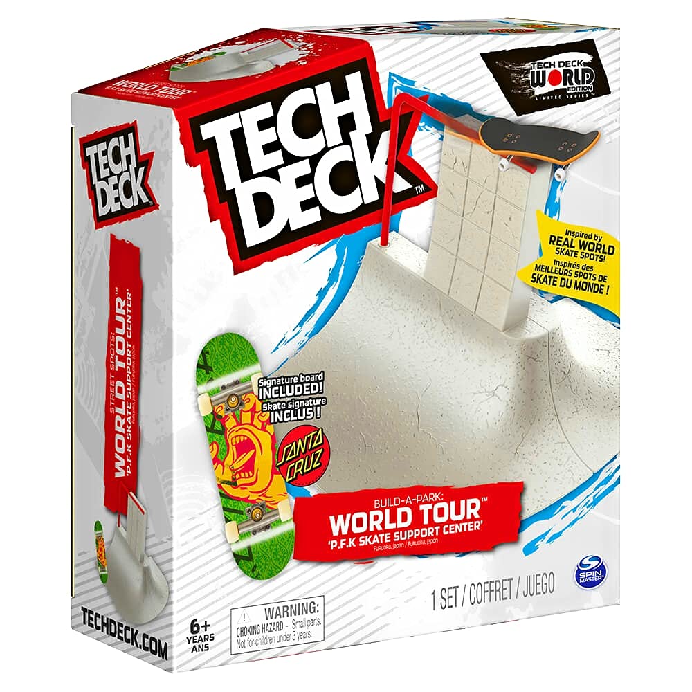 Tech Deck World Tour - P.F.K Skate Support Center, Japan with Santa Cruz Signature Skate