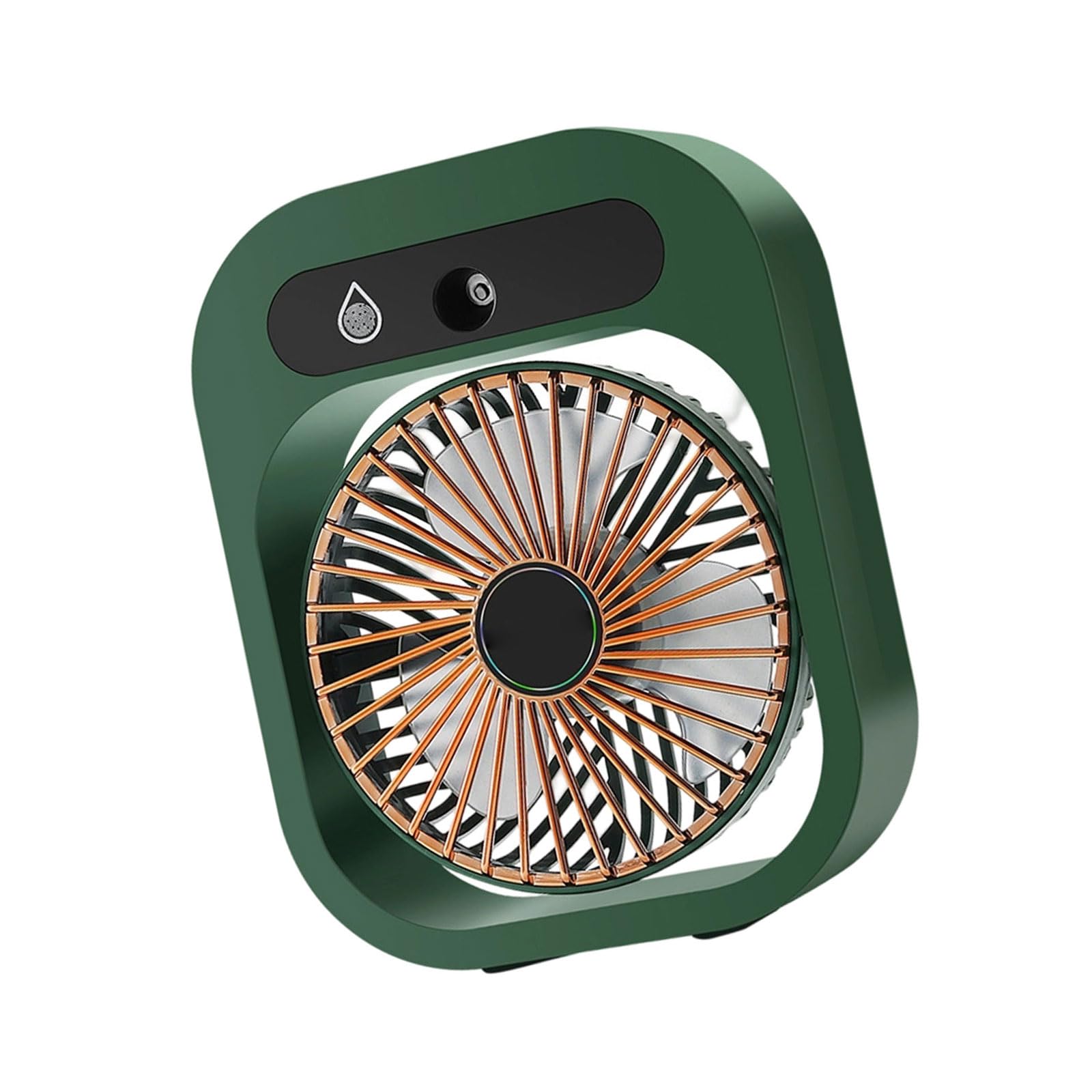MURYE Cordless USB Powered Air Mover with Humidity Feature and Efficient Motor for Daily Convenience Travel Size Misting Fan