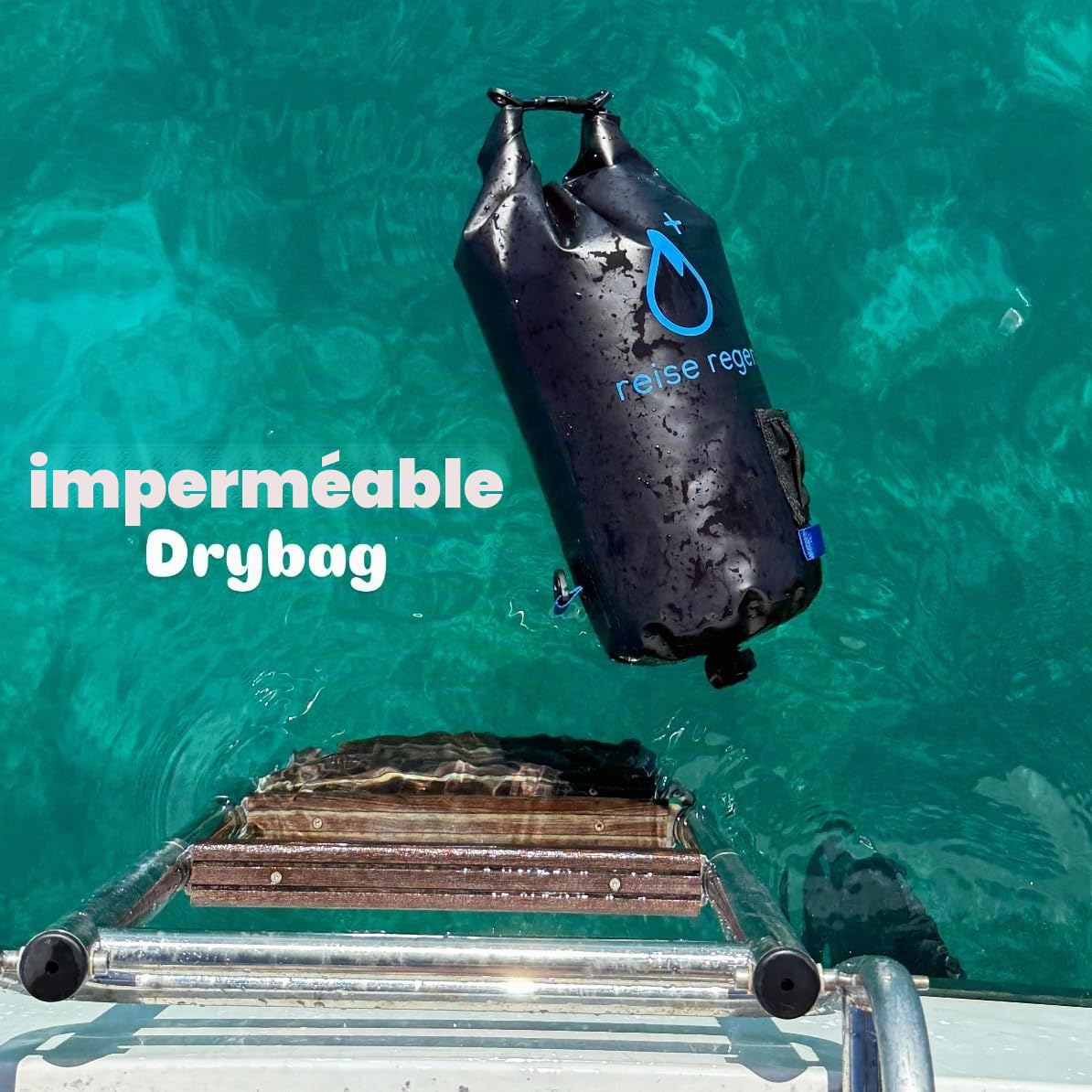 *Nouveau modèle* - Douche de camping - Douche solaire + Drybag extérieur étanche