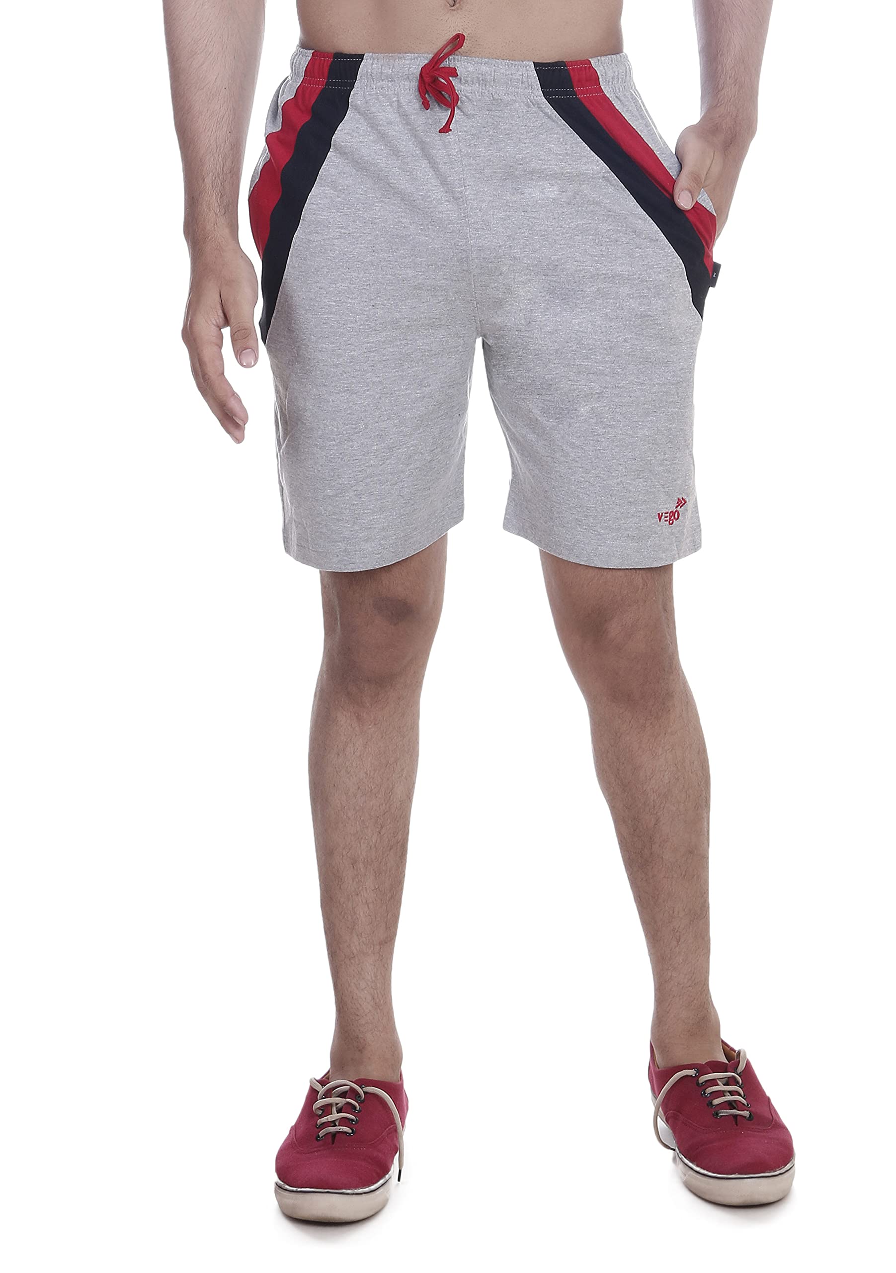 vego Men's Cotton Shorts, Bermuda,Trousers, Half Pant-picture-23