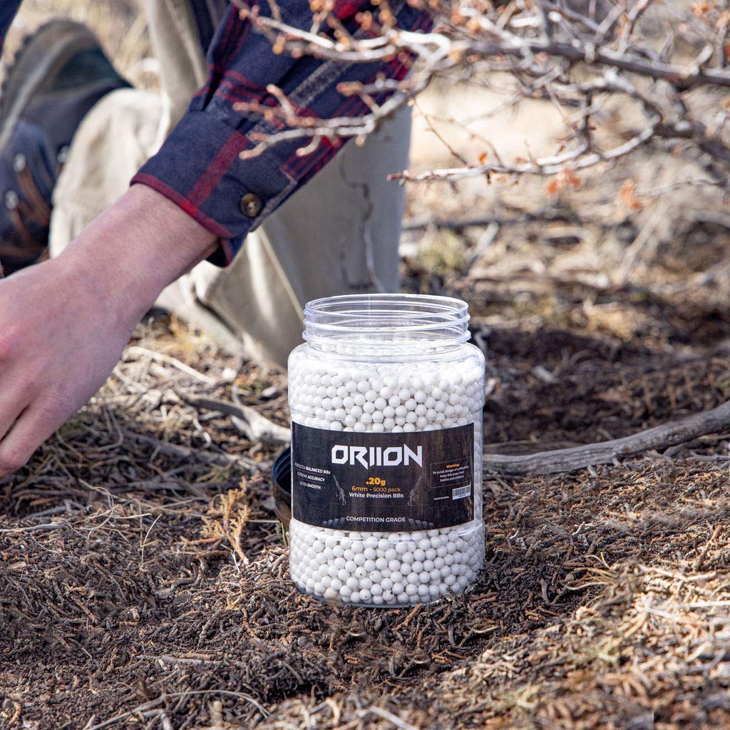 Oriion 6mm .20g Airsoft BBS for High Precision and Greater Range