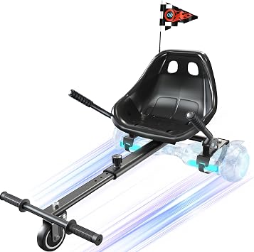 Awwscooter Go Kart Seat Attachment for Self Balancing Scooters -