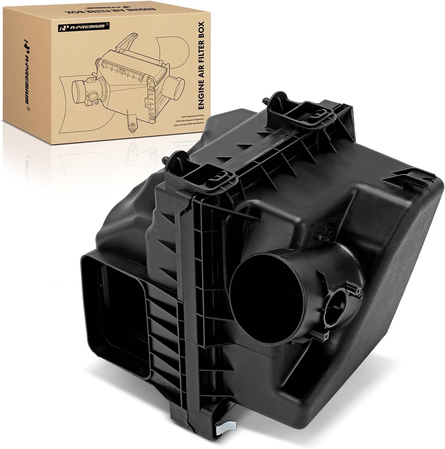 A-Premium Engine Air Filter Cleaner Box Housing without Air Strainer Compatible with Toyota Avalon 2019-2021 3.5L, Camry 2018-2021 2.5L 3.5L, RAV4 2019-2021 2.5L, Replace# 17700F0010