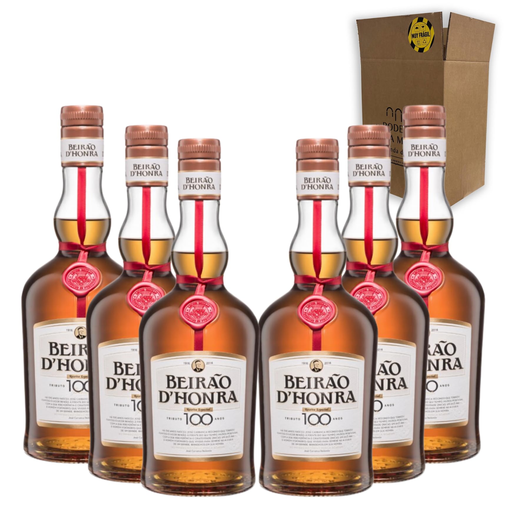 Beirão d’Honra - Celebra los momentos especiales con el licor perfecto Pack 6-70cl