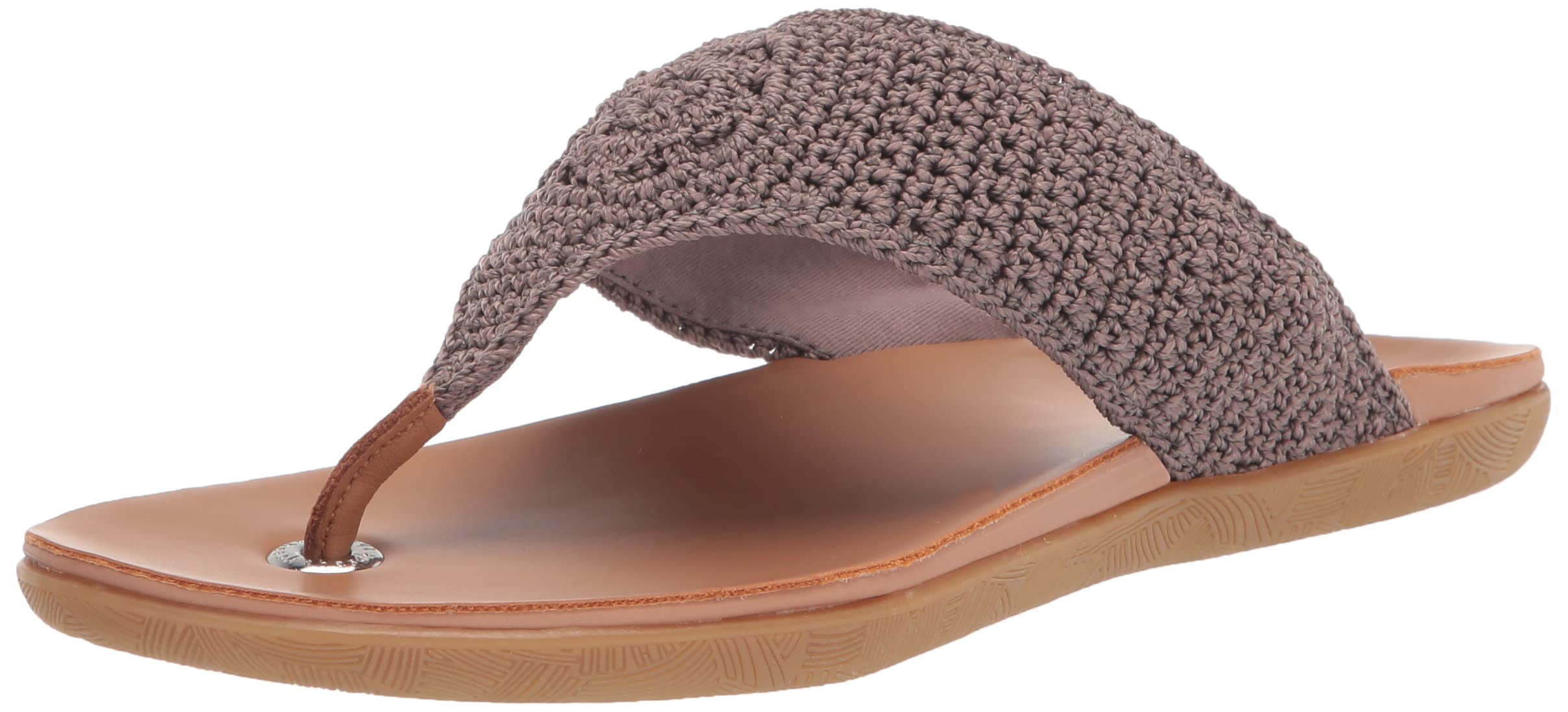 The Sak Shana Thong Sandal in Crochet, Slip On Entry