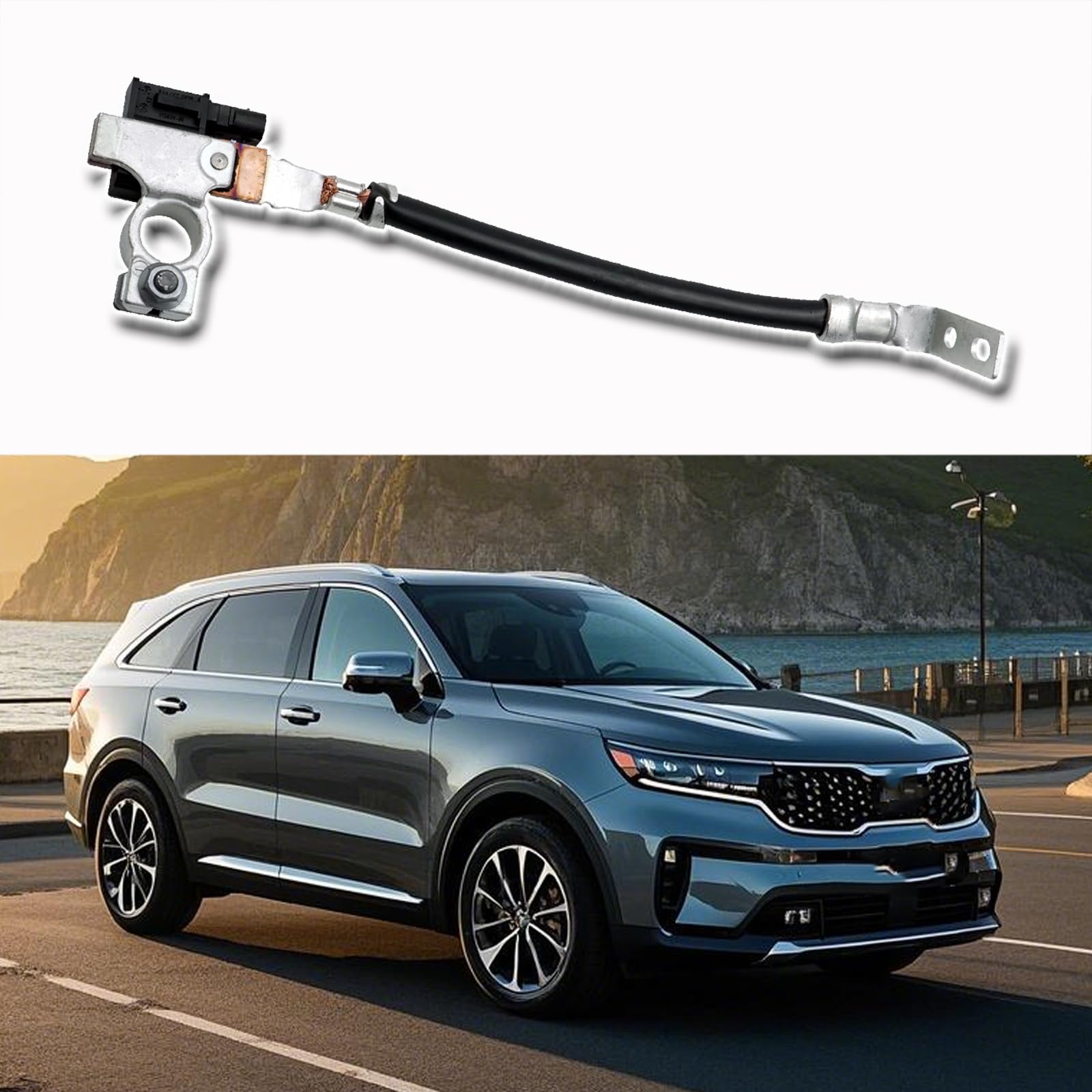 37180-2P100 Batterie-Negativ-Sensorkabel, Ersatz für 371802P100, passend für Kia Sorento 2009–2012