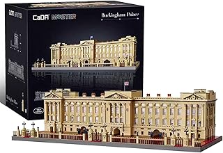 CADA Architecture C61501W - Der Buckingham Palast Building Kit 5604 Pieces Model Building Set U.K. Landmarks Collection, Adults Creative Home Décor Gift Display Model, Compatible with Lego