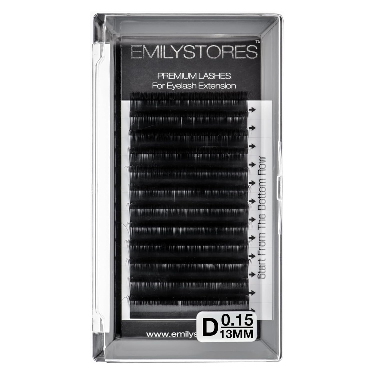 Eyelash Extensions 0.15mm D Curl Individual Lashes