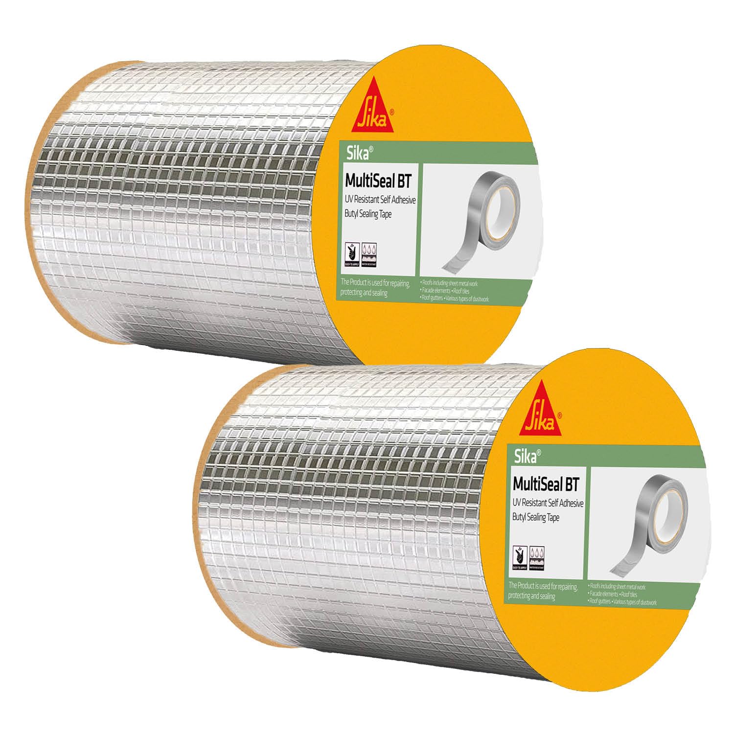 SIKA – Pack of 2 Butyl waterproofing tape MultiSeal BT – Weatherproof – Seals out water and draughts – Rubber tape for pipe cracks – 20 cm x 5 m – Silver (B0D9NLJLPT) Amazon Price History, Amazon Price Tracker