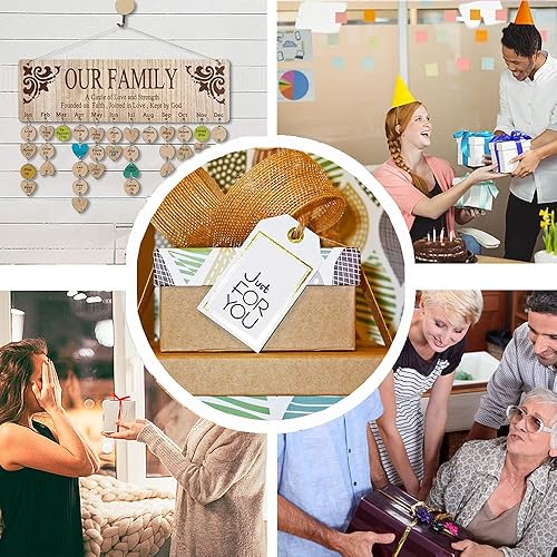 Miniatura 6 de Regalos de cumpleaños para la abuela, calendario de madera para seguimiento de cumpleaños, día de la madre, regalos de cumpleaños para mamá, placa