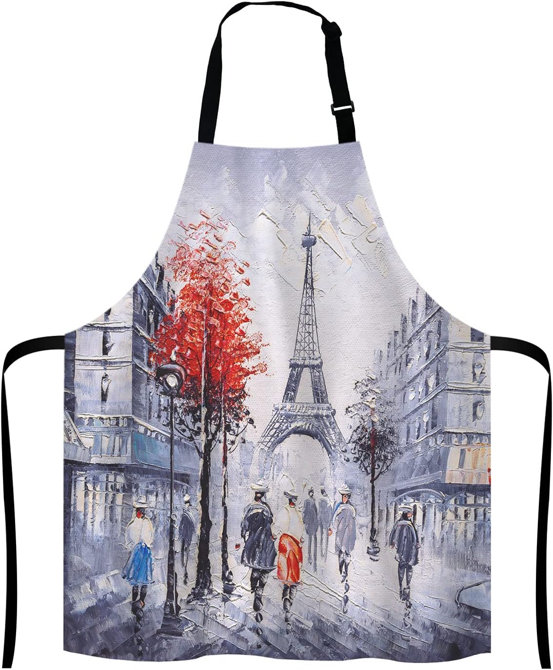 Leopard Print Kitchen Cooking BBQ Chef Apron,Funny Apron for Men, Women - Dad Presents, Presents for Men - Birthday, Mothers Day Presents for Mom, Wife, Husband, Brother, Friends