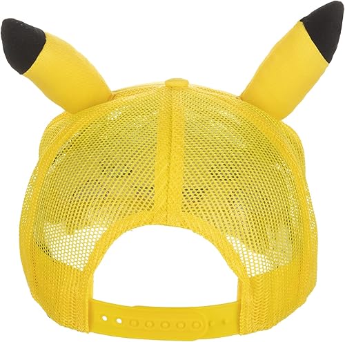 Miniatura 3 de Pokemon Pikachu Big Face Cosplay bordado Snapback gorra con licencia