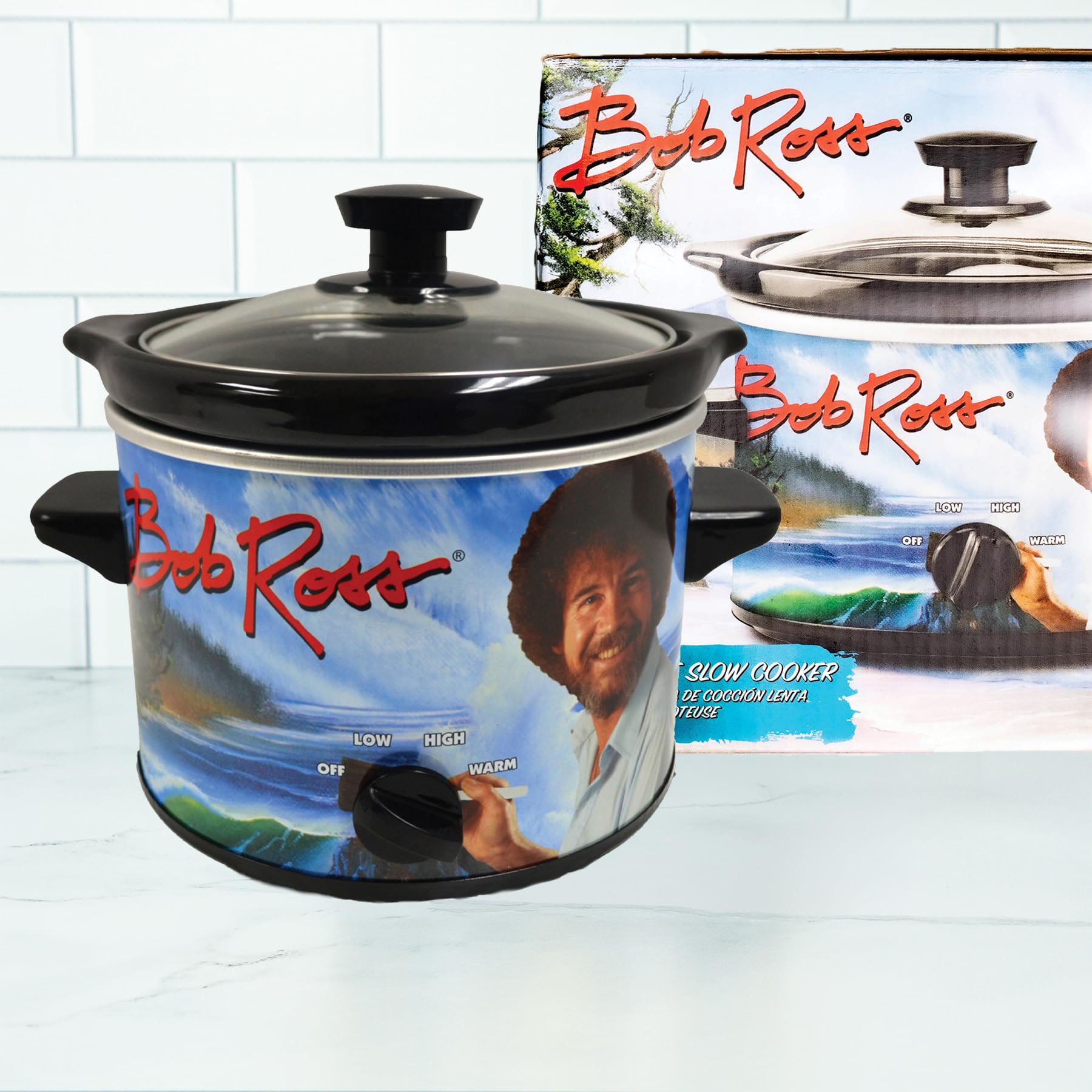 Bob Ross - Olla lenta de 2 cuartos de galón