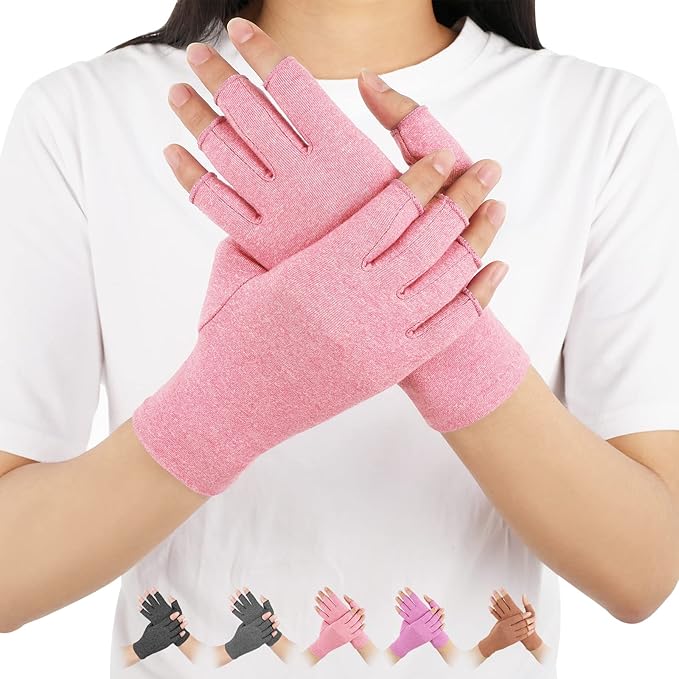 DISUPPO Arthritis Gloves Women and Men Relieve Pain from Rheumatoid, RSI,Carpal Tunnel