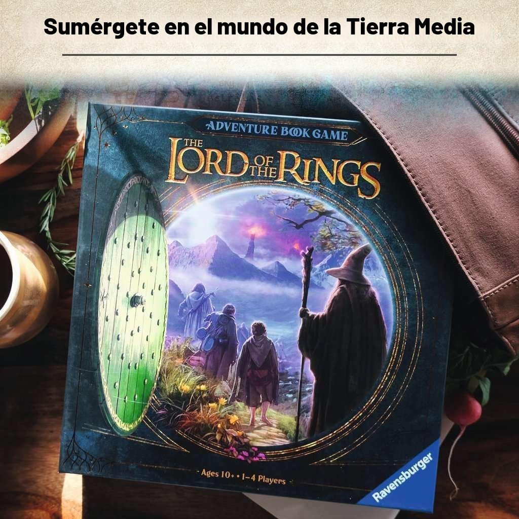 Ravensburger 27533 - El señor de los Anillos, Juego de Aventuras, Juego de Estrategia cooperativa para 1 a 4 Jugadores de 10 años o más