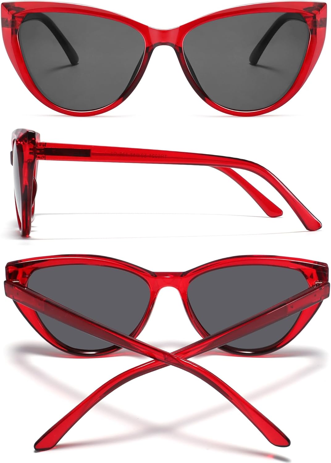 Cat Eye Sunglasses for Women Trendy TR90 Sun Shade Sunnies UV400 Protection - Image 4