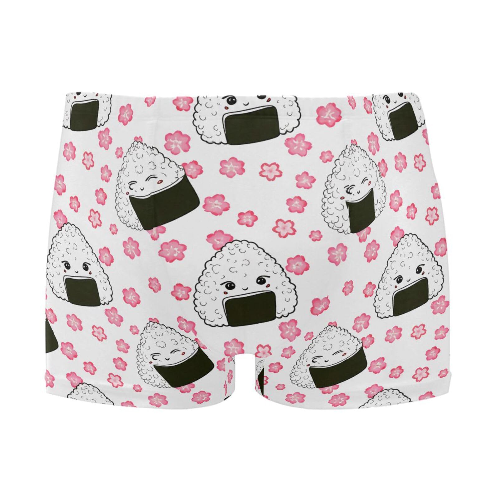 UMIRIKO Cute Sushi Men Swim Brief Square Leg Swimsuit Swimwear Bathing Suits for Men M 202c1582