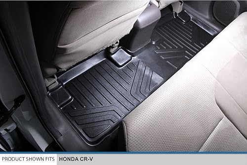 Miniatura 4 de MAXFLOORMAT Tapetes de piso para Honda CR-V (2012-2016) set completo, color negro