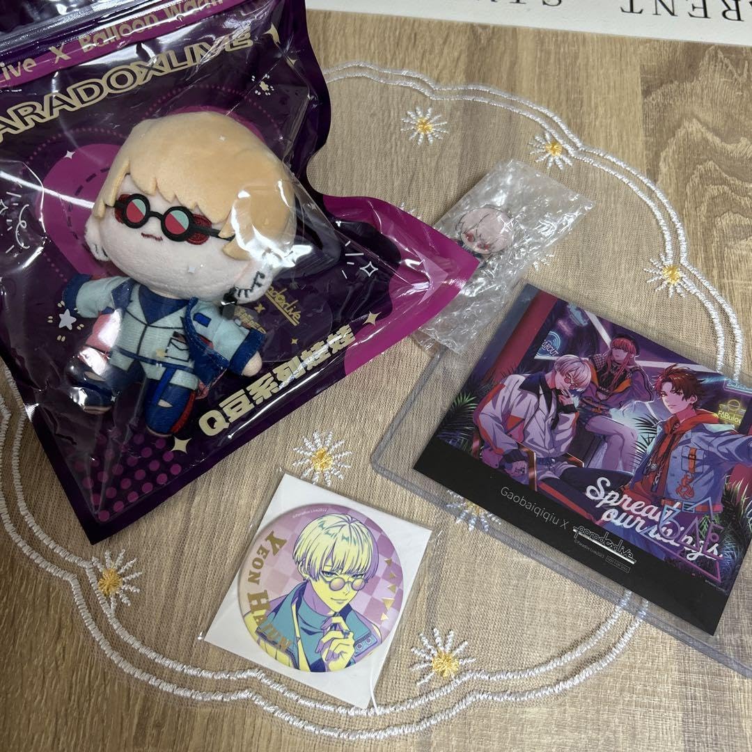 Amazon.co.jp: Paradox Live パラライ 中国 缶バッジ ぬいぐるみ 燕夏 