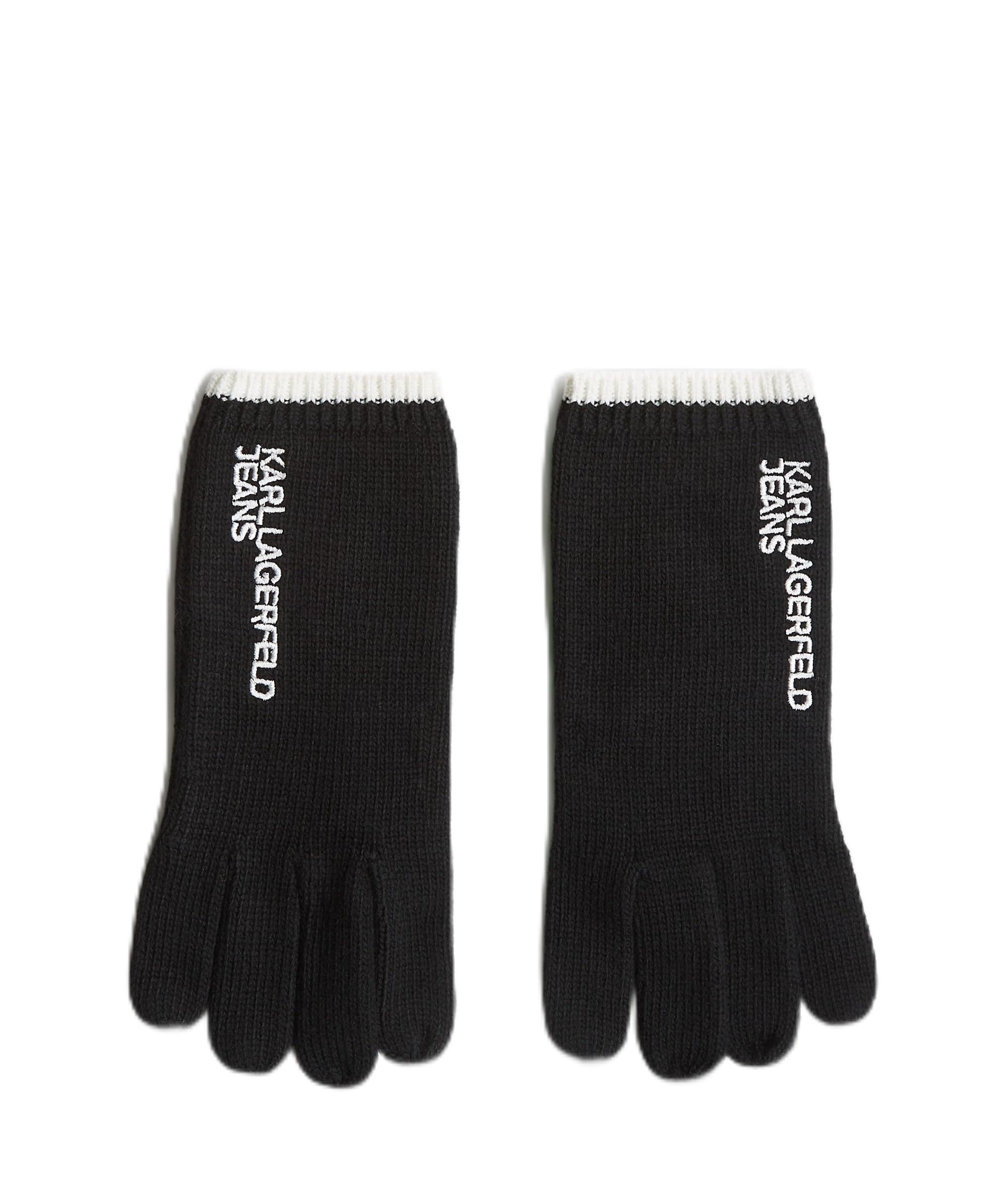 KARL LAGERFELD JEANS Homme Essential Knitted Gloves
