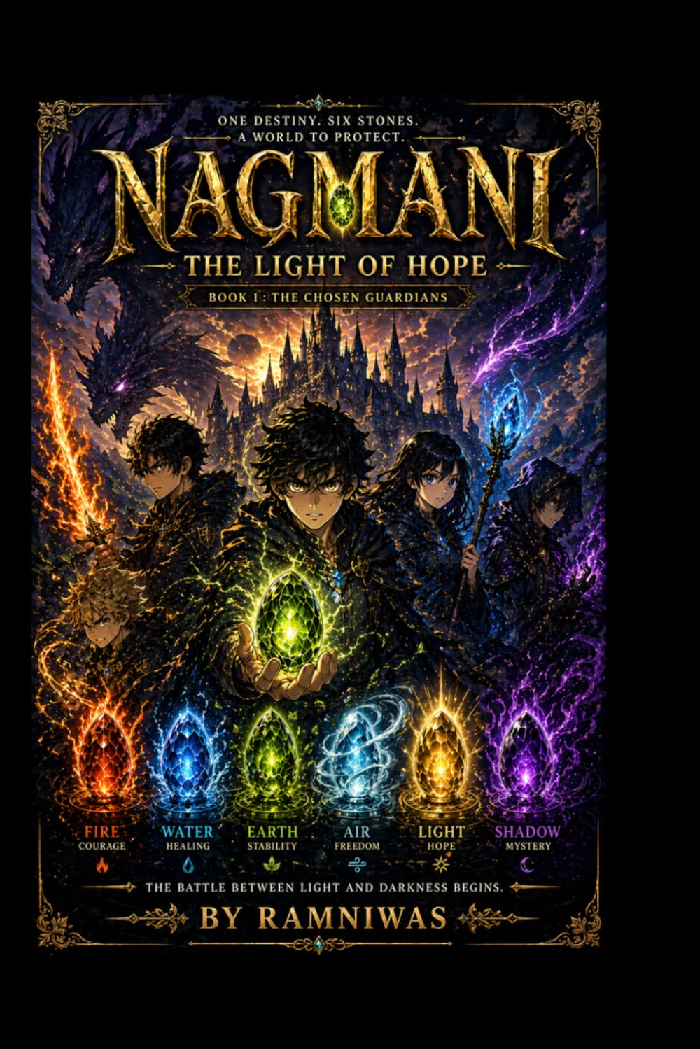 Nagmani: The Light of Hope: A Magical Adventure of Six Stones, Destiny & Guardians
