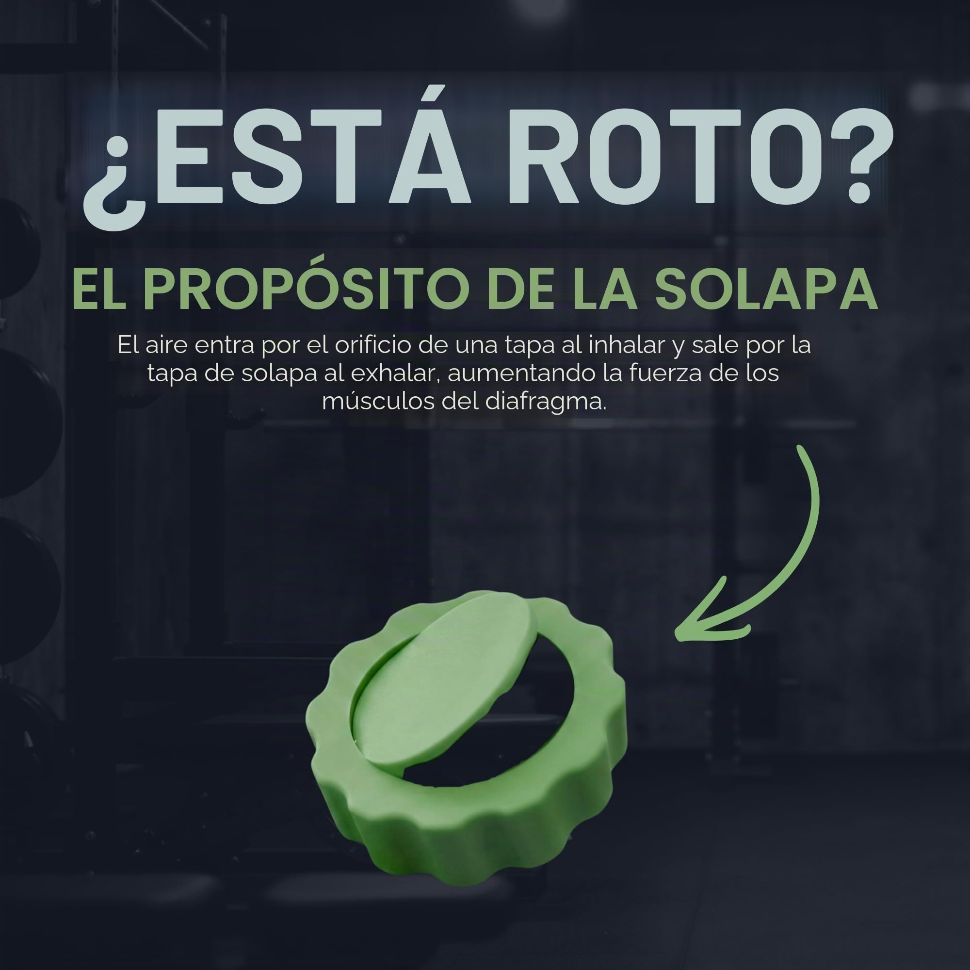 Bas Rutten, Respirador O2 O2 Respirador Entrenador Pulmonar
