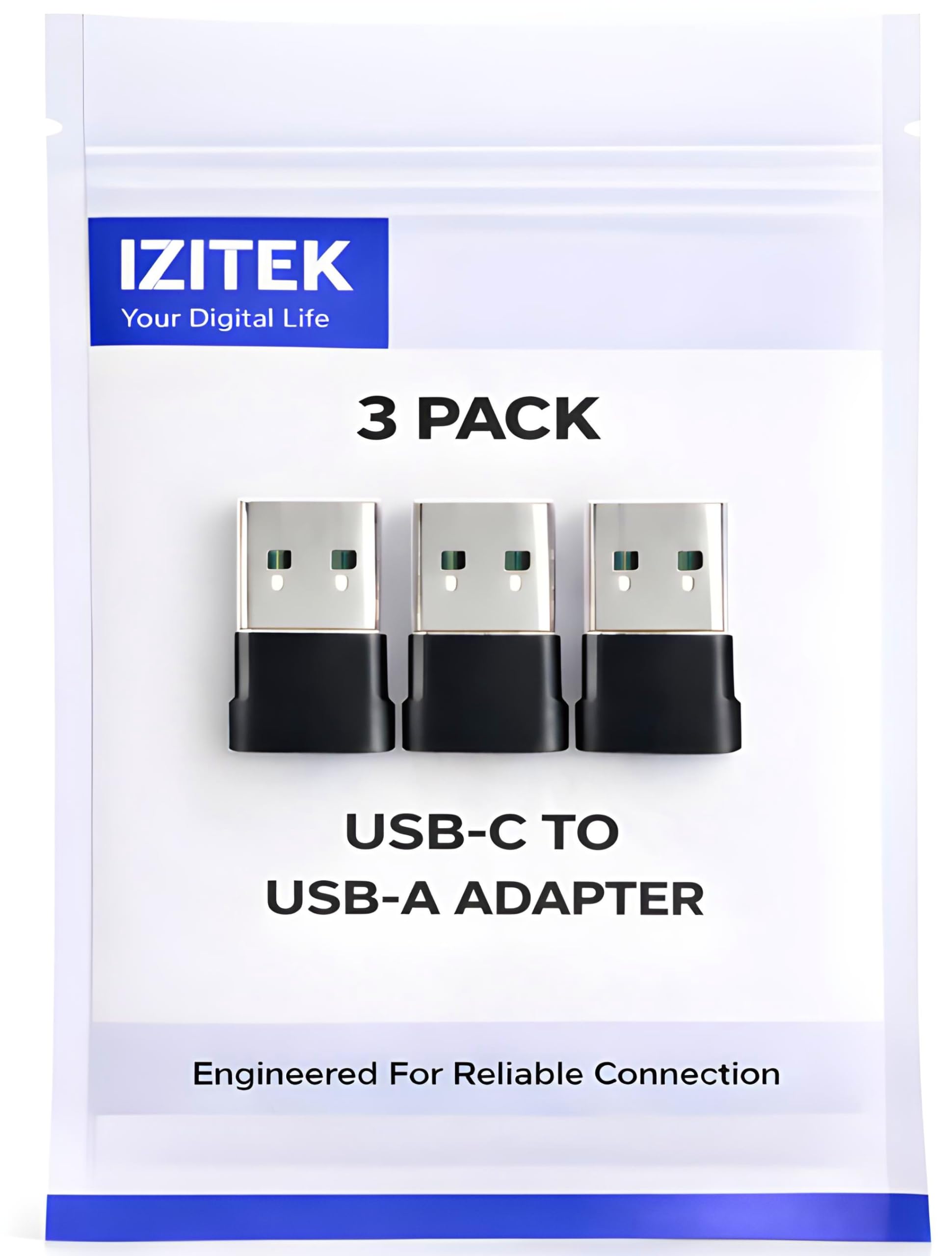 USB to USB C Adapter,USBC Female to USB A Male Adaptor, Type C Converter Charger for iPhone 17 Pro Max,16 15,Apple Watch iWatch S11 S10 SE,AirPods 3,iPad Mini Air,Samsung Galaxy S25 — view 2