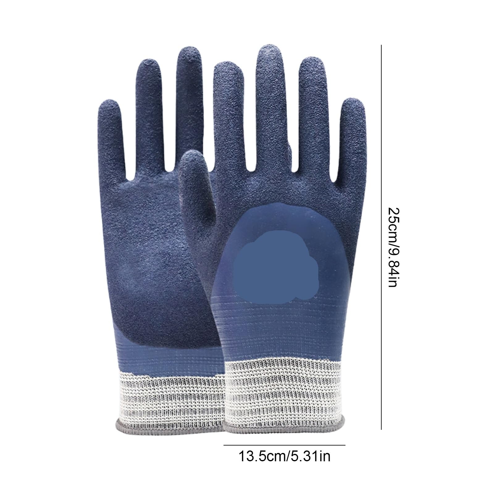 Genérico Guantes de electricista aislados de 1000 V: guantes de trabajo de goma resistentes a la tensión for prevenir descargas eléctricas.