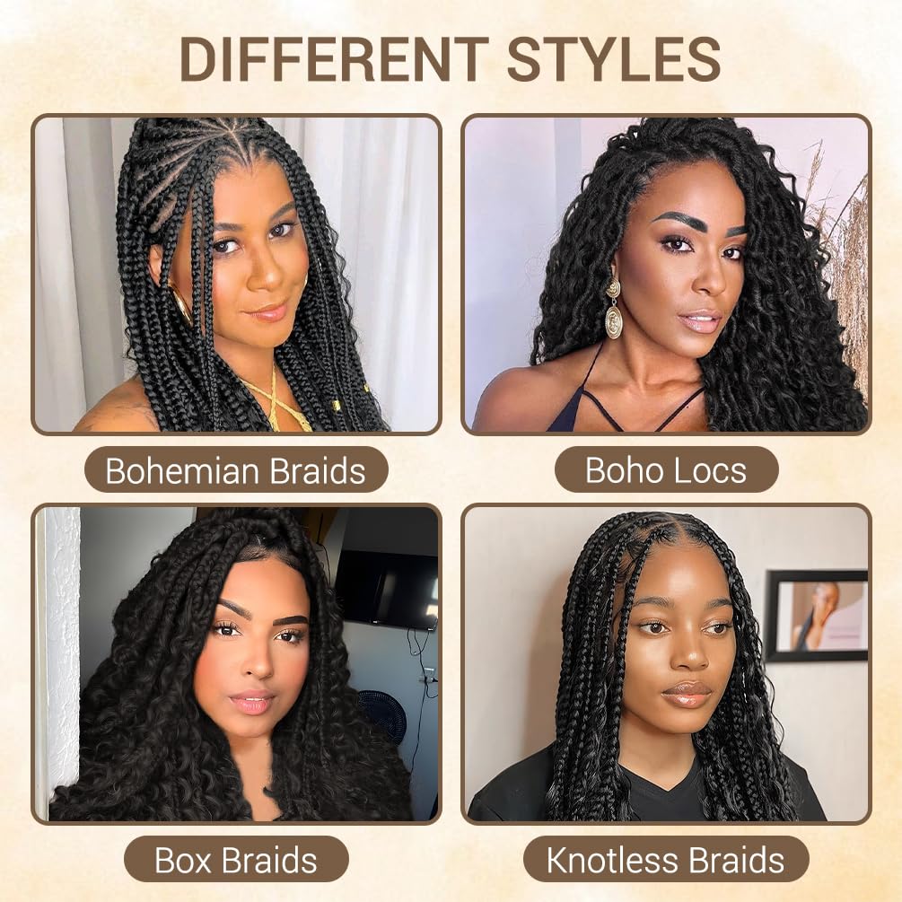100% Virgin Human Deep Wave Braiding Hair