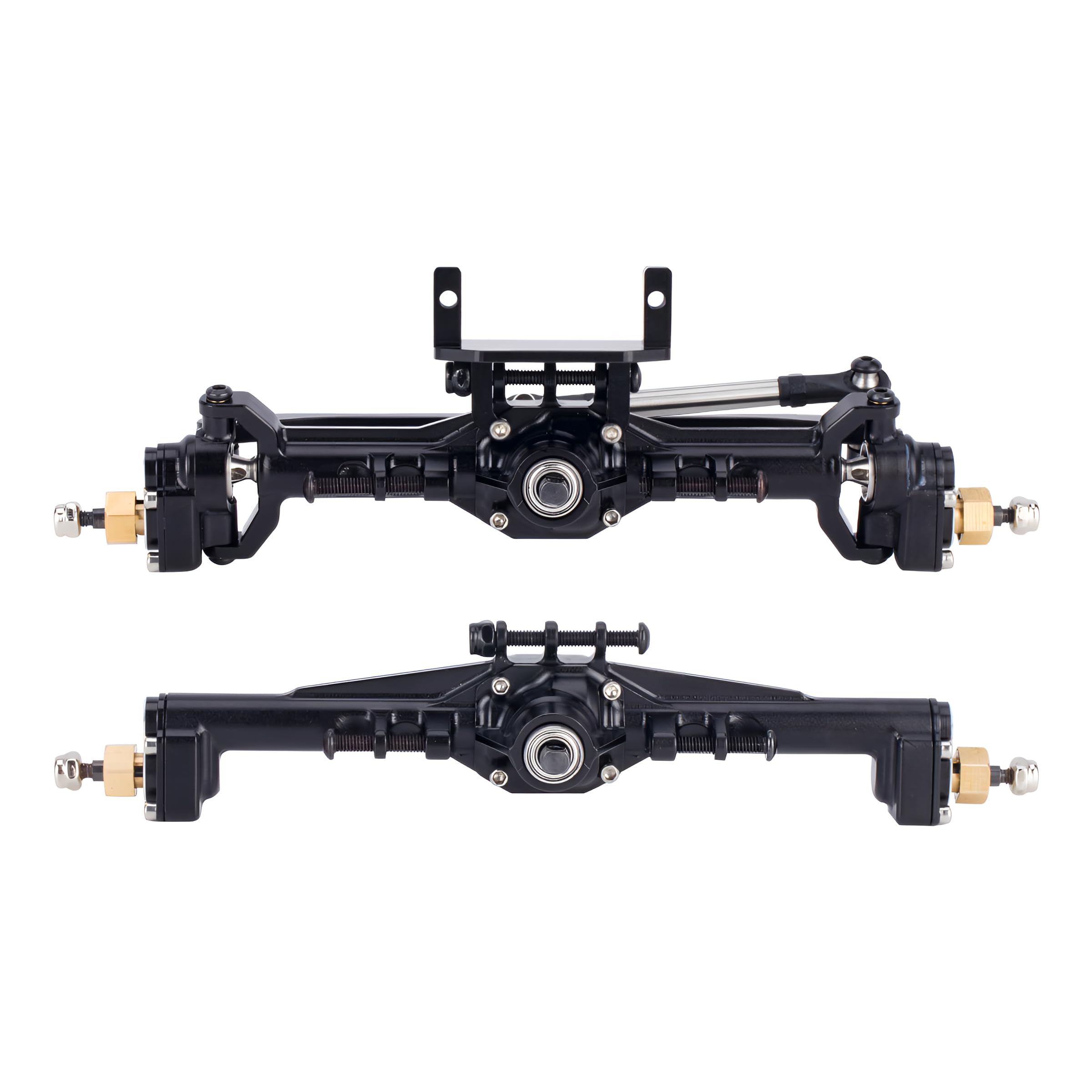 Aluminum Portal Axles TRX4M - +10mm Widened Axles With Lay-Down Servo ...