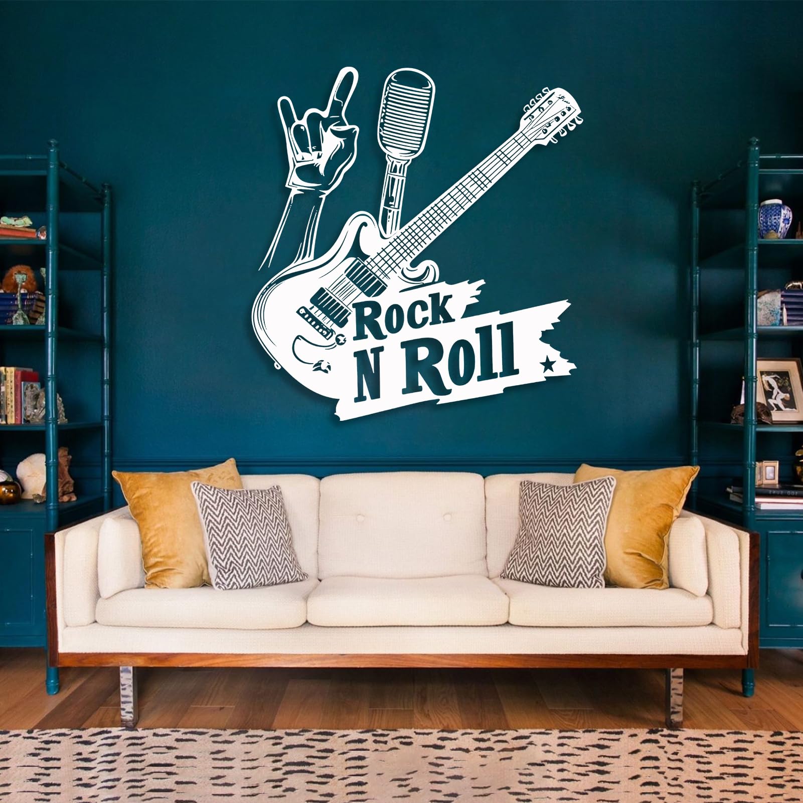 Guitarra De Arte Rock N Roll Rocknroll Enfermo Album By Desakuerdo