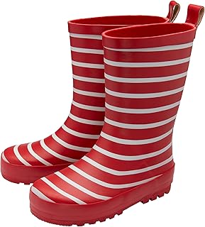 NorthSole Kids Wellies Striped Rubber Wellington Boots Boys & Girls Childrens Welly Sizes 9-2