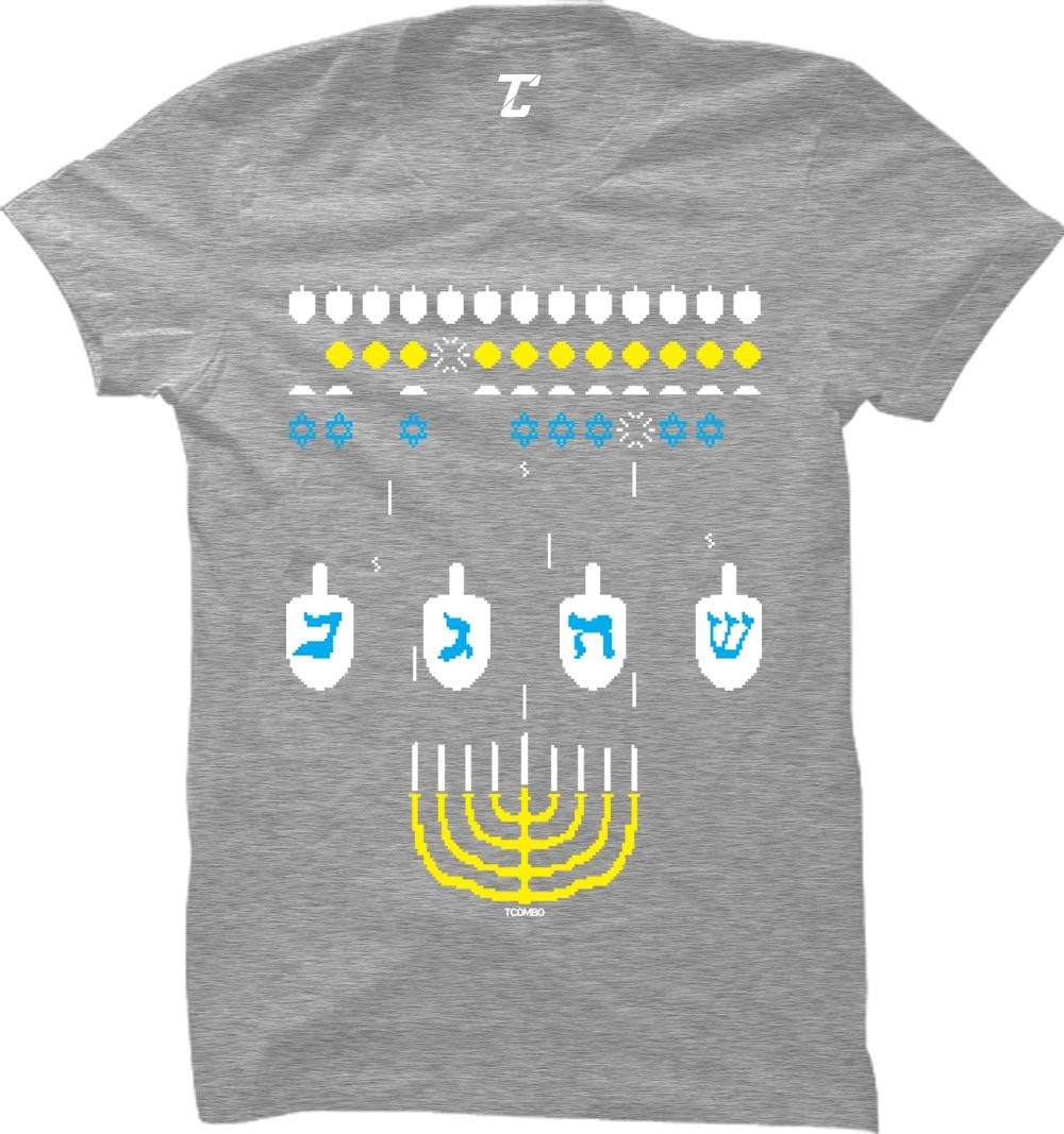Hanukkah Retro Video Game - Dreidel Menorah Women's T-Shirt