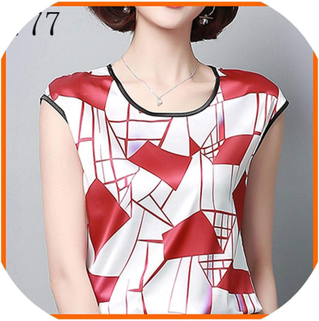 Women Blouses Tops Summer Casual Shirt Fashion Blouse Womens Camouflage Shirts Batwing Sleeve Chiffon Top Plus Size 5XL