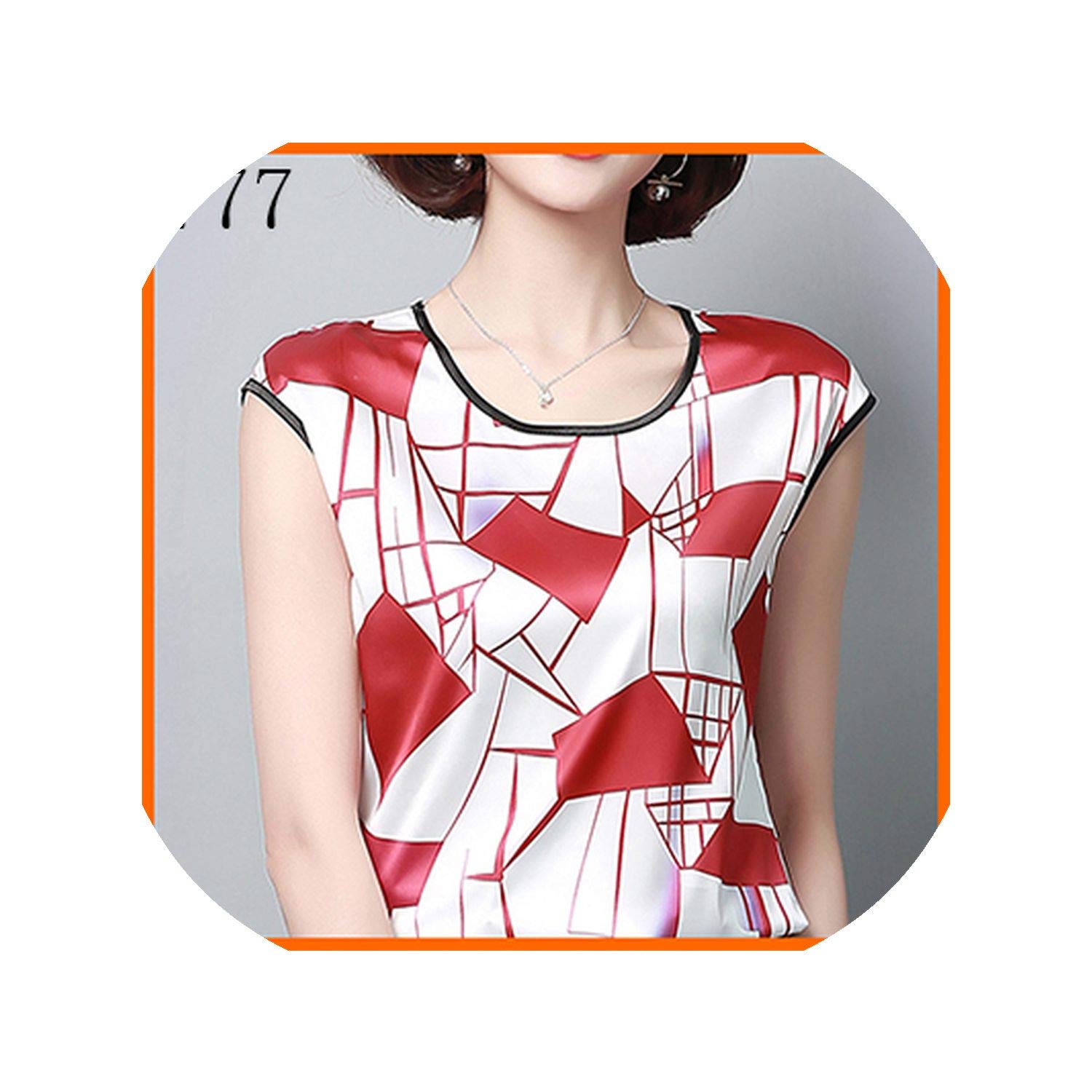 Women Blouses Tops Summer Casual Shirt Fashion Blouse Womens Camouflage Shirts Batwing Sleeve Chiffon Top Plus Size 5XL