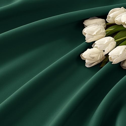 Miniatura 405 de MIULEE Cortinas Opacas de Pestaña Trasera Verde Salvia de 84 Pulgadas de Largo, Juego de 2 Paneles para Sala de Estar y Dormitorio, Privacidad