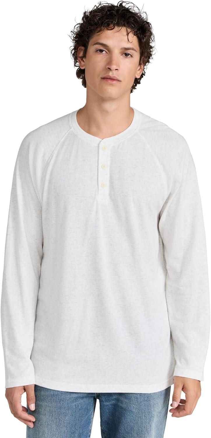 Faherty Men's Cloud Long Sleeve Henley