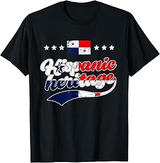 Panama Flag Hispanic Heritage Month Panamanians Vintage T-Shirt