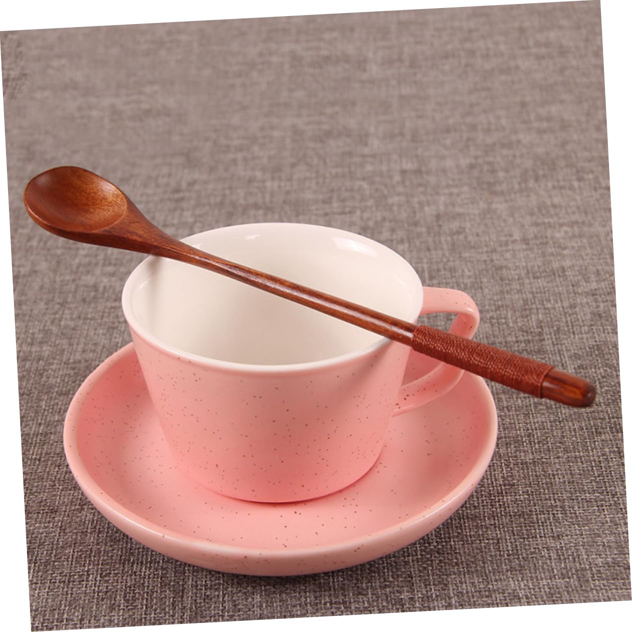 PRETYZOOM 3Pcs Wooden Spoon Portable Soup Spoons for Kitchen Utensils Ergonomic Wood Tableware for Home Restaurants and Catering
