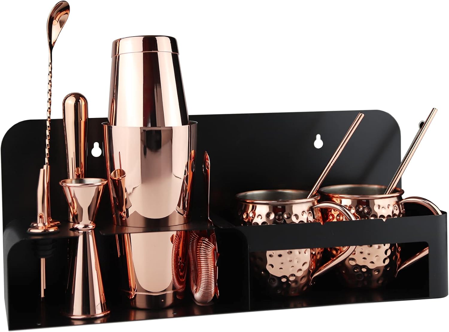 Cocktail Shaker Set，SKY FISH 14Pieces Bartender Kit