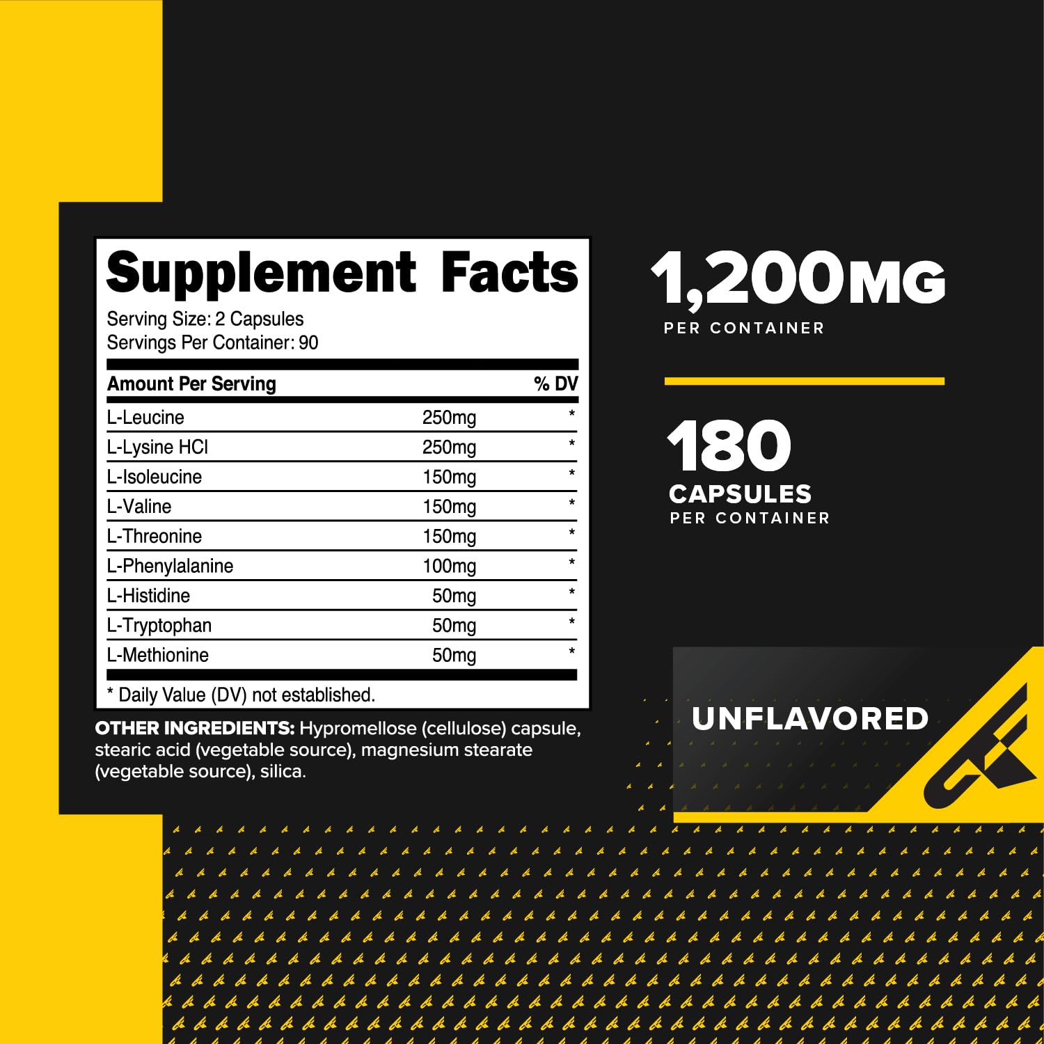 PrimaForce EAA (1200mg) 180 Capsules, Essential Amino Acids, Gluten Free — Amazon image 2