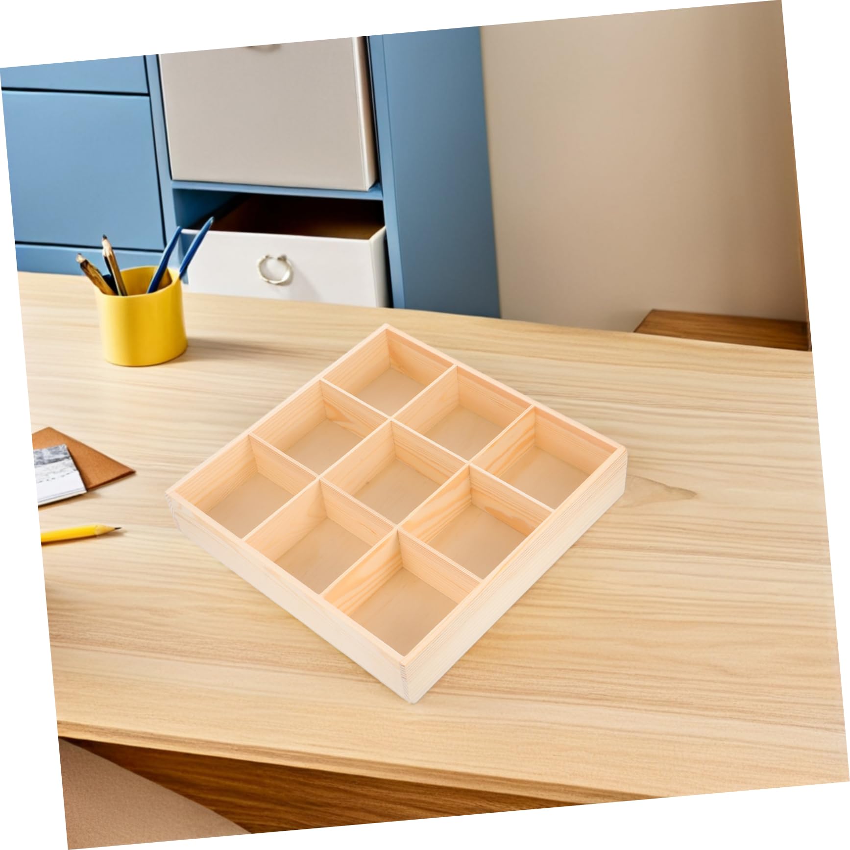 SOIMISS Holz Schublade Organizer mit Mehreren Fächern
