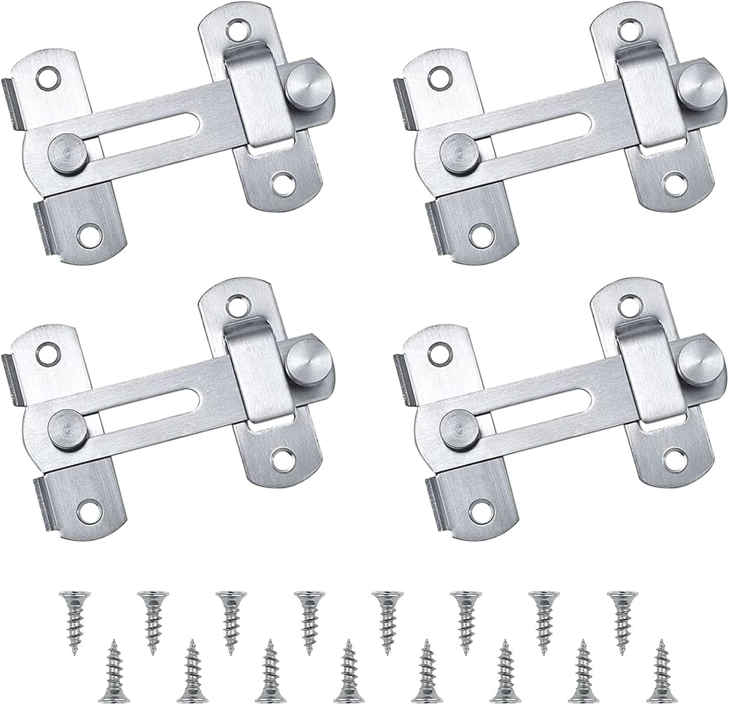 20 Stück Kastenriegel Retro - Bronzefarbene Schaukelschloss Verschlüsse