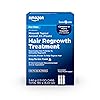 Amazon Basic Care Minoxidil Topical Aerosol, 5% Foam Hair Regrowth Treatment for Men, Unscented, 3-month Supply, 2.11 oz. (Pack of 3)
