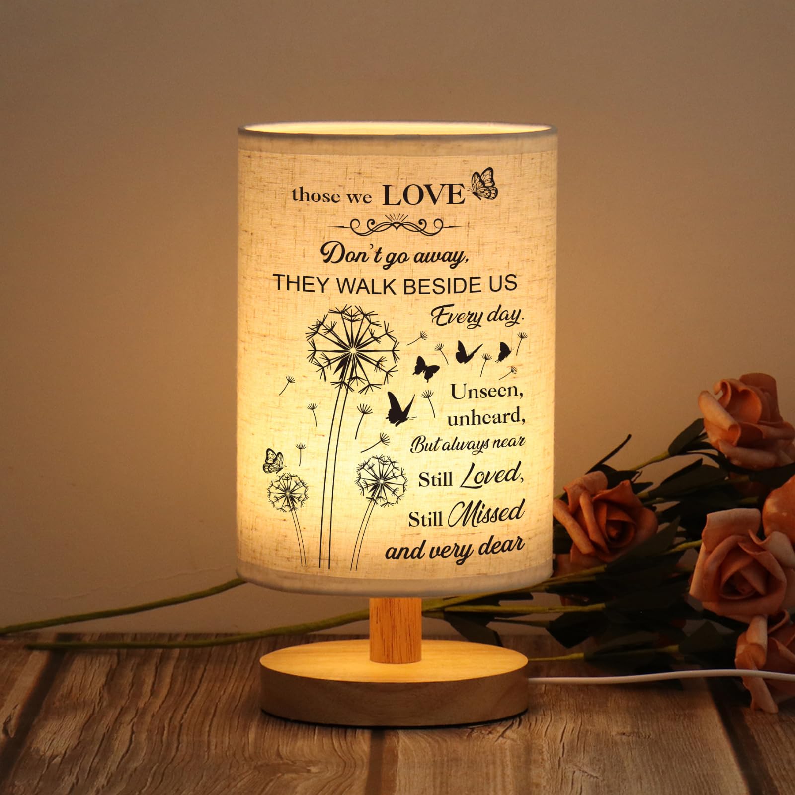 WSYEAR Sympathy Gift Night Light Sympathy Gifts for Loss of Loved One Mother Father Husband Mom Dad, Memorial Condolences Grief Bereavement Gift Ideas for Loss, Miscarriage Gifts for Mothers Women — image 1