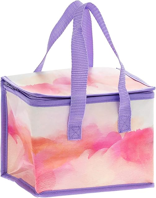 Lesser & Pavey Watercolour Lunch Bag, muli-Colour, 22 x 12 cm