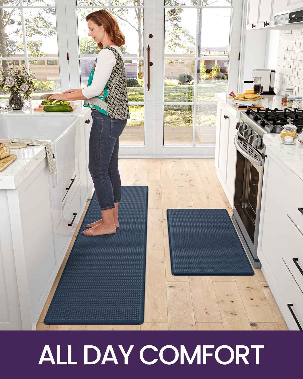 Navy Blue Kitchen Rugs 12 Kitchen Rug Ideas To Add Cozy Style To Your