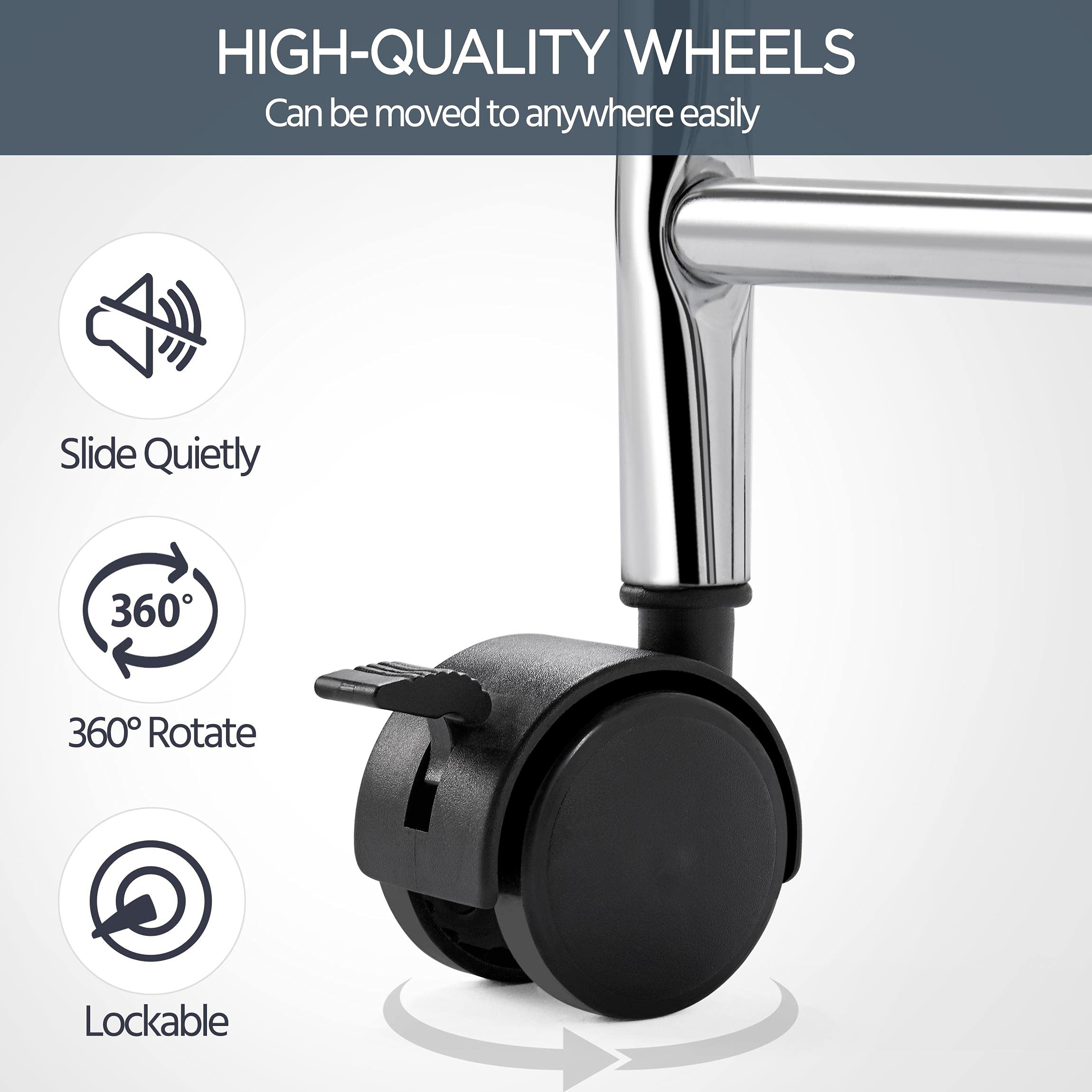Yaheetech Carrello Portaoggetti con 20 Cassetti Cassettiera Torre di Stoccaggio in PP e Ferro per Ufficio/Sala da Pranzo/Cucina/Dispensa/Soggiorno Bianco